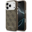 Husa de protectie Guess Hardcase 4G Classic Logo MagSafe (GUHMP17XP4GSSMCW) compatibil cu iPhone 17 Pro Max, Maro