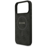 Husa de protectie Guess 4G Ring Classic Logo MagSafe (GUHMP17XG4GFRK) compatibil cu iPhone 17 Pro Max, Negru