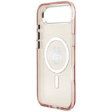 Husa de protectie Karl Lagerfeld IML MagSafe Sketch Logo (KLHMP17MHGCHGKBP) compatibil cu iPhone 17 Air, Roz Choupette