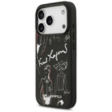 Husa de protectie Karl Lagerfeld compatibil cu iPhone 17 Pro, Negru