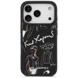 Husa de protectie Karl Lagerfeld compatibil cu iPhone 17 Pro, Negru