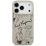 Husa de protectie Karl Lagerfeld compatibil cu iPhone 17 Pro, Gri