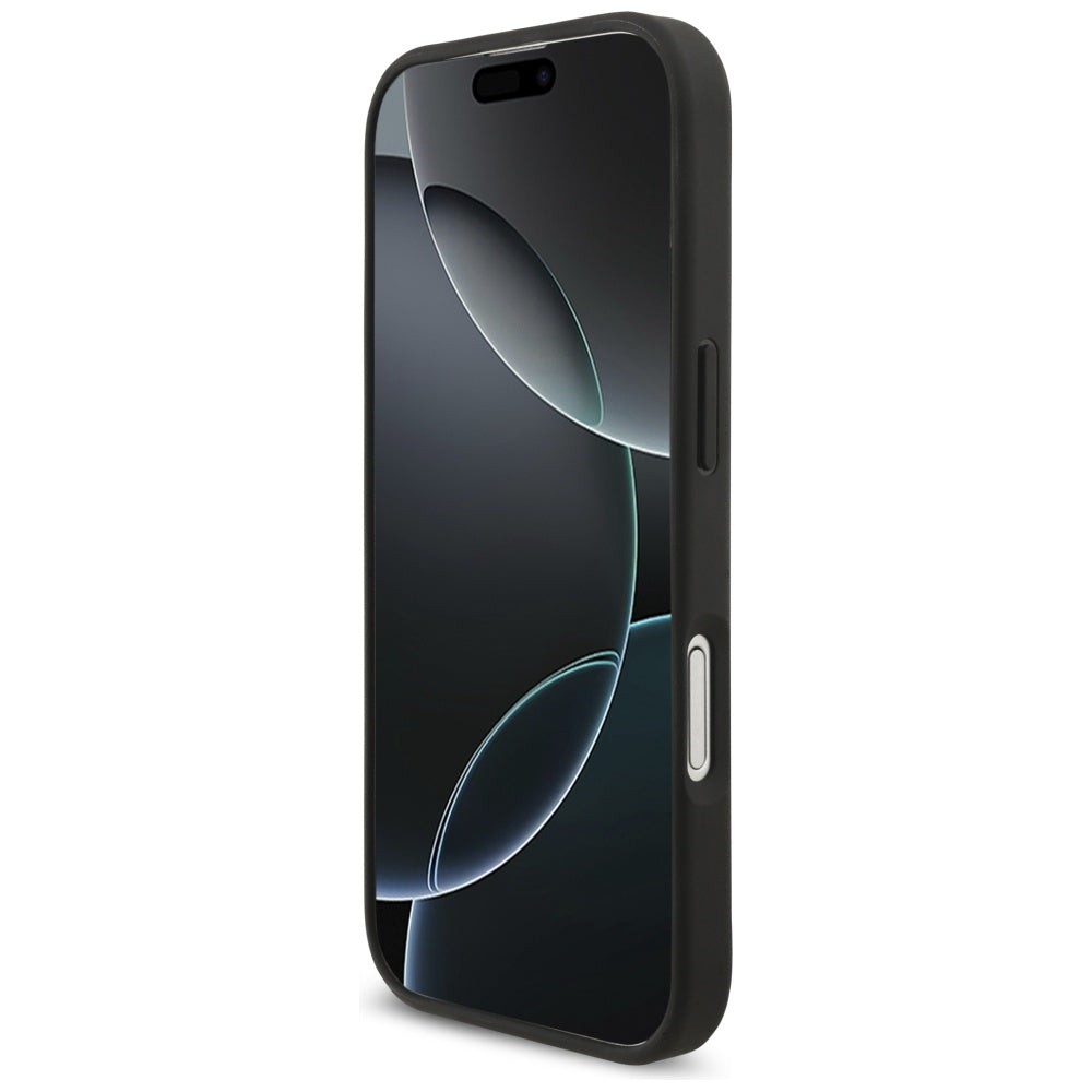 Husa de protectie Guess Hardcase 4G Big Logo (GUHCP17S4GMGGR) compatibil cu iPhone 17, Negru