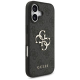 Husa de protectie Guess Hardcase 4G Big Logo (GUHCP17S4GMGGR) compatibil cu iPhone 17, Negru