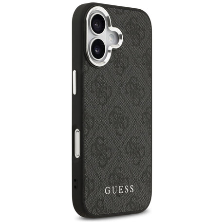 Husa de protectie Guess Hardcase 4G Classic Logo MagSafe (GUHMP17SP4GSSMCK) compatibil cu iPhone 17, Negru