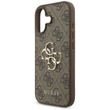 Husa de protectie Guess Hardcase 4G Big Logo (GUHCP17S4GMGBR) compatibil cu iPhone 17, Maro