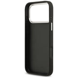 Husa de protectie Guess Hardcase 4G Grained Big and Classic Logo (GUHCP17XPG4SMCEK) compatibil cu iPhone 17 Pro Max, Negru