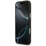 Husa de protectie Guess Hardcase 4G Grained Big and Classic Logo (GUHCP17XPG4SMCEK) compatibil cu iPhone 17 Pro Max, Negru