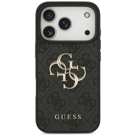 Husa de protectie Guess Hardcase 4G Big Logo (GUHCP17X4GMGGR) compatibil cu iPhone 17 Pro Max, Negru
