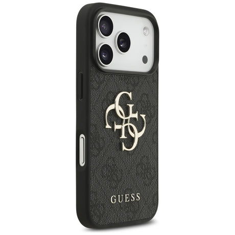 Husa de protectie Guess Hardcase 4G Big Logo (GUHCP17L4GMGGR) compatibil cu iPhone 17 Pro, Negru