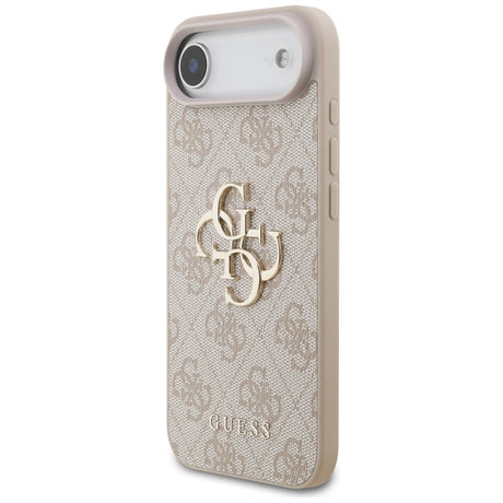 Husa de protectie Guess Hardcase 4G Big Logo (GUHCP17M4GMGPI) compatibil cu iPhone 17 Air, Roz