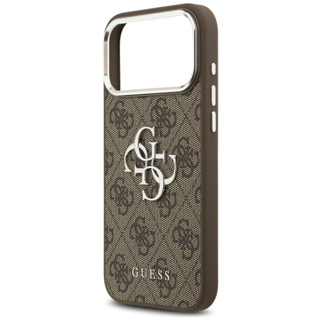 Husa de protectie Guess Hardcase Big 4G Logo Classic Logo (GUHCP17XP4G4SMCW) compatibil cu iPhone 17 Pro Max, Maro
