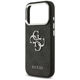 Husa de protectie Guess Hardcase Big 4G Logo Classic Logo (GUHCP17LP4G4SMCK) compatibil cu iPhone 17 Pro, Negru