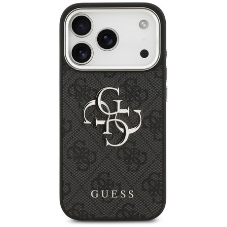 Husa de protectie Guess Hardcase Big 4G Logo Classic Logo (GUHCP17LP4G4SMCK) compatibil cu iPhone 17 Pro, Negru