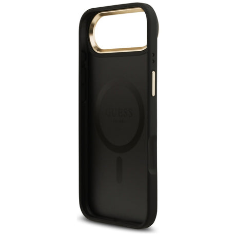 Husa de protectie Guess Hardcase 4G Classic MagSafe (GUHMP17MP4MSEGCK) compatibil cu iPhone 17 Air, Negru