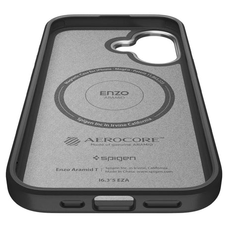 Husă Spigen Enzo Aramid "T" MagSafe pentru iPhone 17