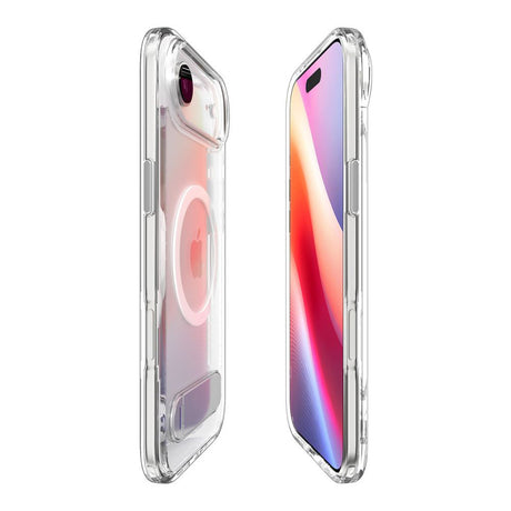 Husa de protectie Spigen Ultra Hybrid S MagSafe (ACS09926) compatibil cu iPhone 17 Air, Transparent /White