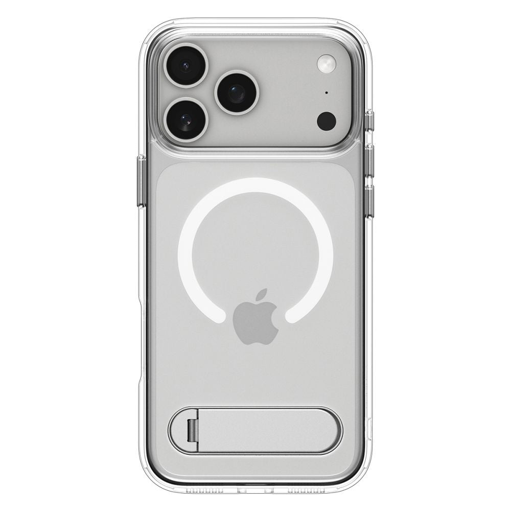 Husa de protectie Spigen Ultra Hybrid S MagSafe (ACS09946) compatibil cu iPhone 17 Pro, Transparent /White