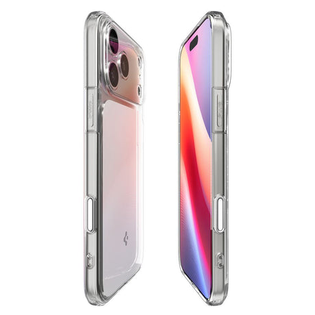 Husa de protectie Spigen Ultra Hybrid T MagSafe (ACS10280) compatibil cu iPhone 17 Pro Max, Transparent /White