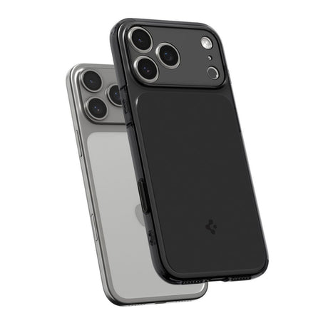 Husa de protectie Spigen Ultra Hybrid T MagSafe (ACS10281) compatibil cu iPhone 17 Pro Max, Negru Mat