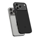Husa de protectie Spigen Ultra Hybrid T MagSafe (ACS10345) compatibil cu iPhone 17 Pro, Negru Mat