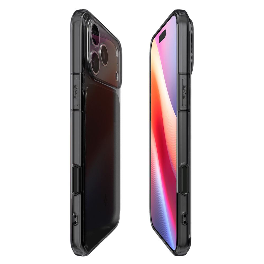 Husa de protectie Spigen Ultra Hybrid T MagSafe (ACS10345) compatibil cu iPhone 17 Pro, Negru Mat