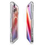 Husa de protectie Spigen Ultra Hybrid MagSafe (ACS10284) compatibil cu iPhone 17 Pro Max, Transparent /Gold