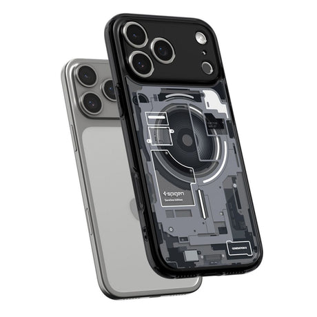 Husa de protectie Spigen Ultra Hybrid Zero One MagSafe (ACS10289) compatibil cu iPhone 17 Pro Max, Negru