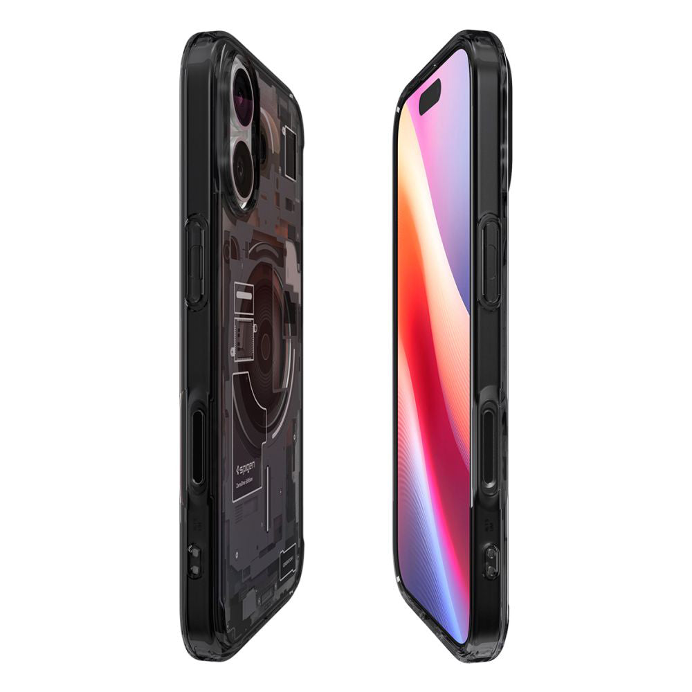 Husa de protectie Spigen Ultra Hybrid Zero One MagSafe (ACS10387) compatibil cu iPhone 17, Negru