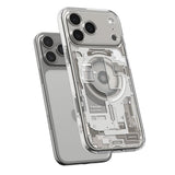 Husa de protectie Spigen Ultra Hybrid Zero One MagSafe (ACS10288) compatibil cu iPhone 17 Pro Max, Titanium Natural