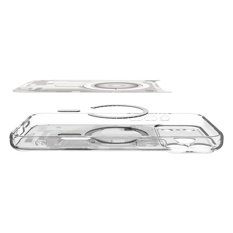 Husa de protectie Spigen Ultra Hybrid Zero One MagSafe (ACS10351) compatibil cu iPhone 17 Pro, Alb