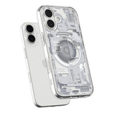 Husa de protectie Spigen Ultra Hybrid Zero One MagSafe (ACS10385) compatibil cu iPhone 17, Alb