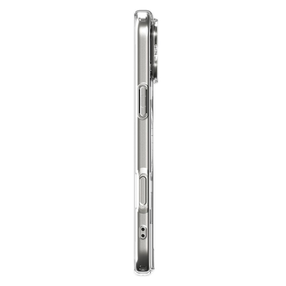 Husa de protectie Spigen Ultra Hybrid MagSafe (ACS10347) compatibil cu iPhone 17 Pro, Transparent /Graphite