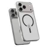 Husa de protectie Spigen Ultra Hybrid MagSafe (ACS10347) compatibil cu iPhone 17 Pro, Transparent /Graphite