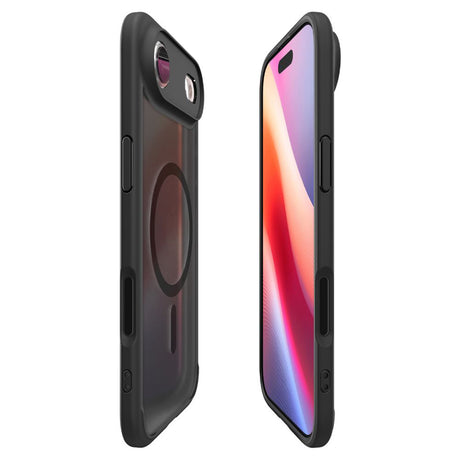 Husa de protectie Spigen Ultra Hybrid MagSafe (ACS10316) compatibil cu iPhone 17 Air, Frost Black