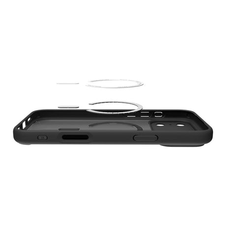 Husa de protectie Spigen Ultra Hybrid MagSafe (ACS10349) compatibil cu iPhone 17 Pro, Frost Black