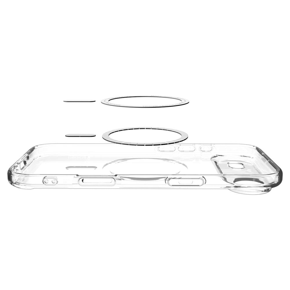 Husa de protectie Spigen Ultra Hybrid MagSafe (ACS10317) compatibil cu iPhone 17 Air, Frost White