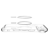 Husa de protectie Spigen Ultra Hybrid MagSafe (ACS10317) compatibil cu iPhone 17 Air, Frost White