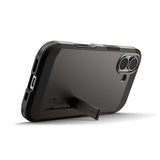 Husa de protectie Spigen Tough Armor "T" MagSafe (ACS10392) compatibil cu iPhone 17, Gunmetal