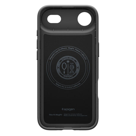 Husa de protectie Spigen Thin Fit MagSafe (ACS10306) compatibil cu iPhone 17 Air, Negru