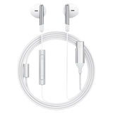 Casti Acefast L3, USB-C, Microfon, Alb