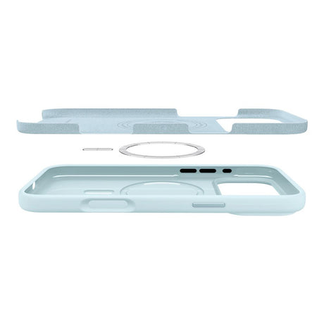 Husa de protectie Spigen Silicone Fit MagSafe (ACS10273) compatibil cu iPhone 17 Pro Max, Mute Blue