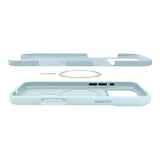 Husa de protectie Spigen Silicone Fit MagSafe (ACS10338) compatibil cu iPhone 17 Pro, Mute Blue