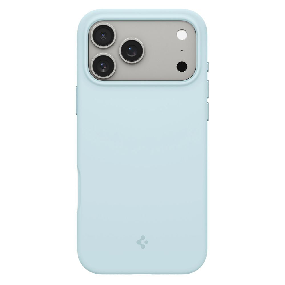 Husa de protectie Spigen Silicone Fit MagSafe (ACS10338) compatibil cu iPhone 17 Pro, Mute Blue
