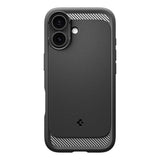Husa de protectie Spigen Rugged Armor compatibil MagSafe (ACS10367) compatibil cu iPhone 17, Negru Mat