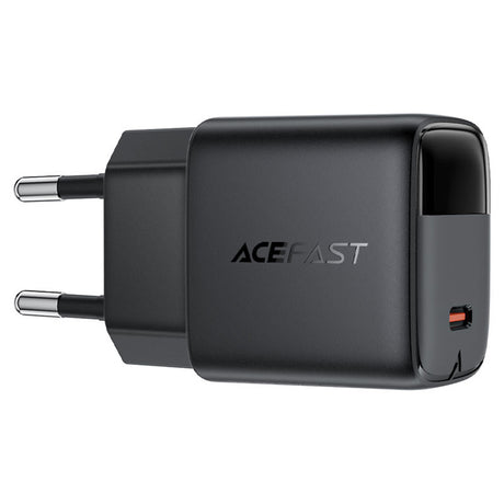 Incarcator Acefast (A115), Type-C, 30W, Fast Charging, Negru