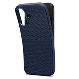 Husa de protectie Spigen Liquid Air (ACS10370) compatibil cu iPhone 17, Bleumarin