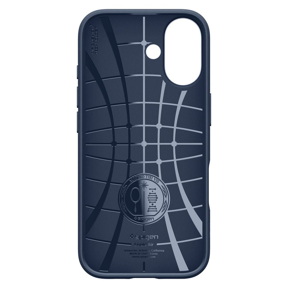 Husa de protectie Spigen Liquid Air (ACS10370) compatibil cu iPhone 17, Bleumarin