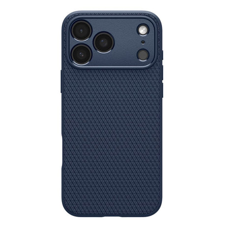 Husă Spigen Liquid Air ACS10266 pentru iPhone 17 Pro Max, albastră