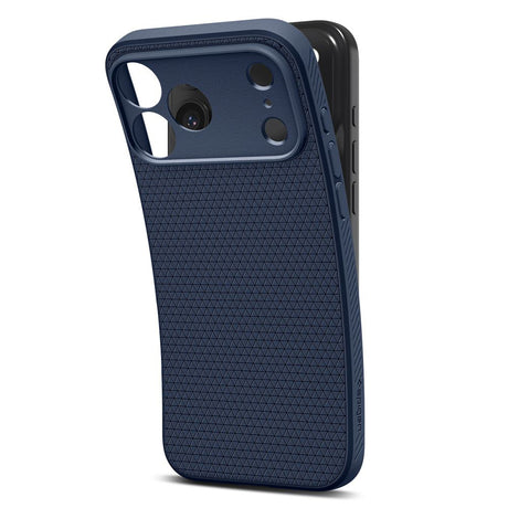 Husă Spigen Liquid Air ACS10266 pentru iPhone 17 Pro Max, albastră